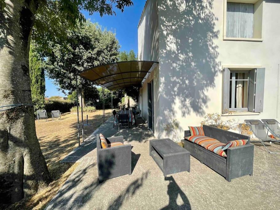 La Maison Du Prieure Vezenobres Eksteriør billede